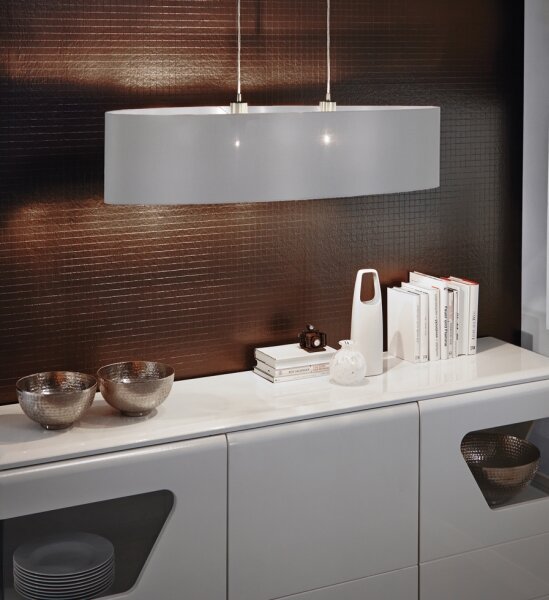 Eglo 31586 - Lustr na lanku PASTERI 2xE27/60W/230V