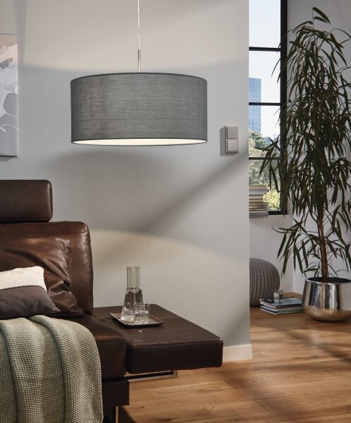 Eglo 31577 - Lustr na lanku PASTERI 1xE27/60W/230V