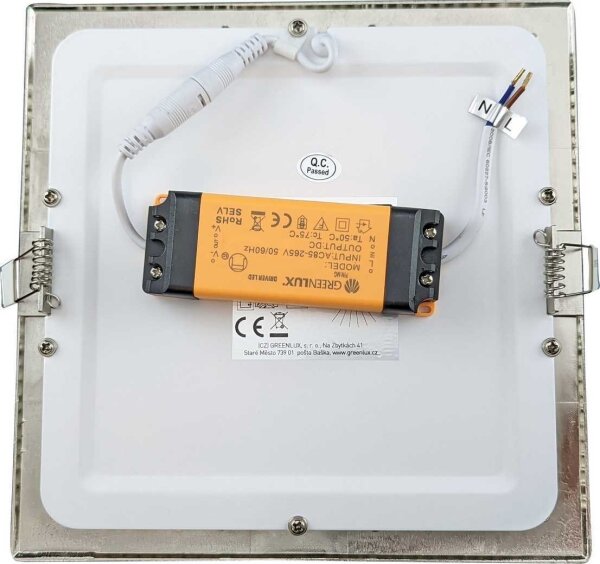 LED Koupelnové podhledové svítidlo VEGA LED/18W/230V 3800K 22,5 cm IP44