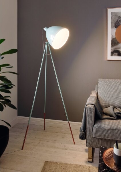 Eglo 49342 - Stojací lampa DUNDEE 1xE27/60W/230V