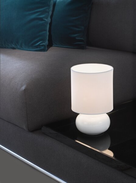 Eglo 93046 - Stolní lampa TRONDIO 1xE14/40W/230V