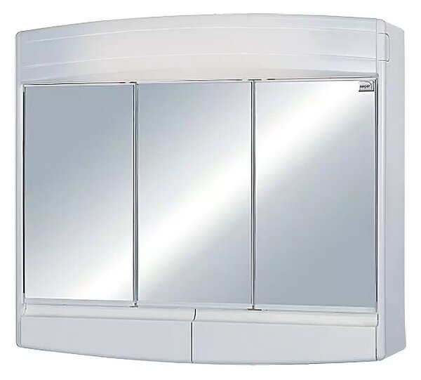 Zrcadlová skříňka s LED osvětlením Topas Eco, 53 × 60 × 18 cm