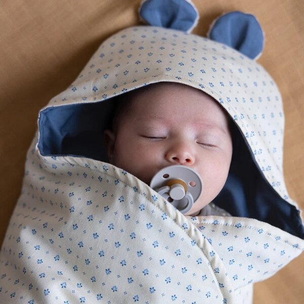 Zavinovačka z organické bavlny Bear/Capri