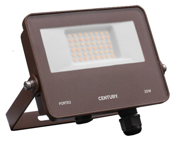 CENTURY LED reflektor PORTEO corten 20W 3000/4000/6500K IP65