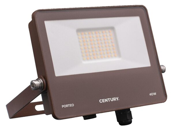 CENTURY LED reflektor PORTEO corten 40W 3000/4000/6500K IP65