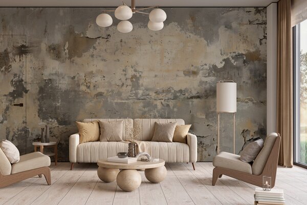 Fototapety imitace staré zdi s texturou, Fototapety Průmyslový styl, w04311 : uwalls.cz