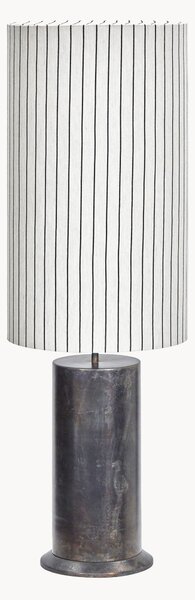Stojací lampa z bavlny Rafi