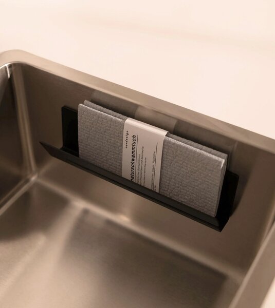 Nordesign Přírodní houbová utěrka Grey - 2 ks NRD102