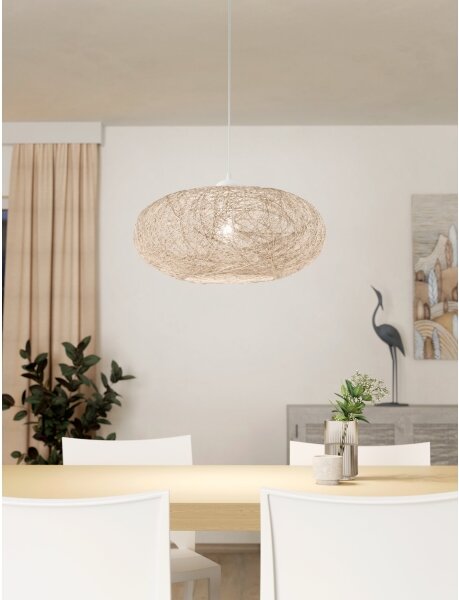 Eglo 93374 - Závěsné svítidlo CAMPILO 1xE27/60W/230V