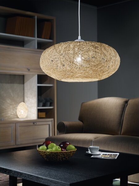 Eglo 93374 - Závěsné svítidlo CAMPILO 1xE27/60W/230V