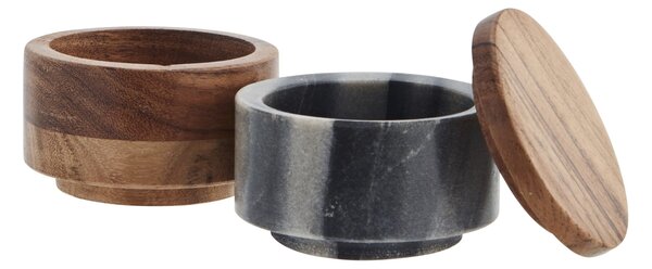 Slánka a pepřenka Grey Marble Box