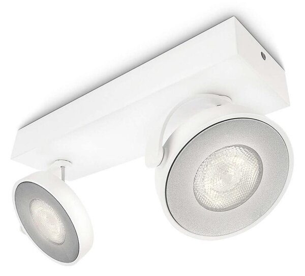 Philips 53172/31/16- LED Stmívatelné svítidlo MYLIVING CLOCKWORK 2xLED/4,5W/230V