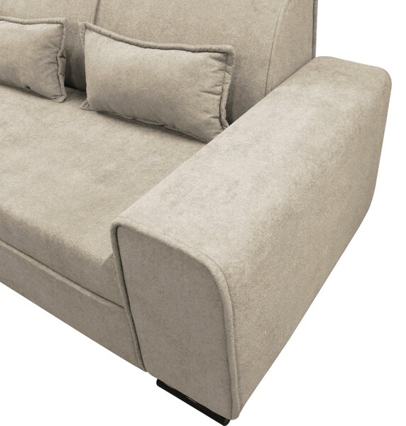 ROHOVÁ SEDAČKA, textil, béžová MID.YOU - Sedací soupravy, Online Only