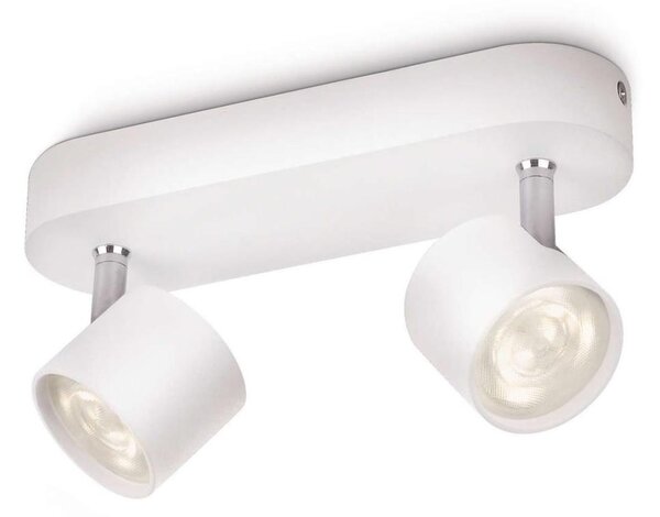 Philips 56242/31/16 - LED Stmívatelné bodové svítidlo STAR 2xLED/3W/230V