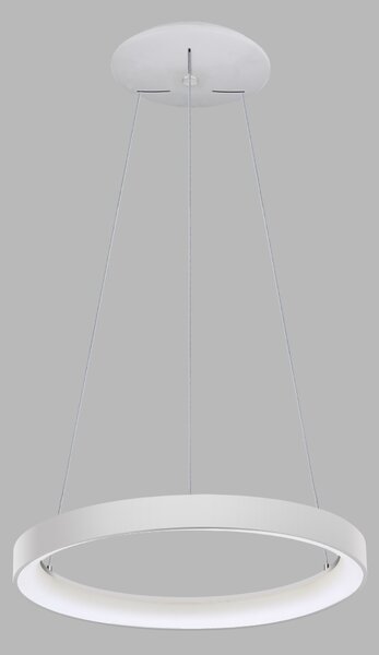 LED2 Závěsné LED osvětlení na lanku BELLA, 38W, 3000K/4000K, kruhové, bílé 3271851