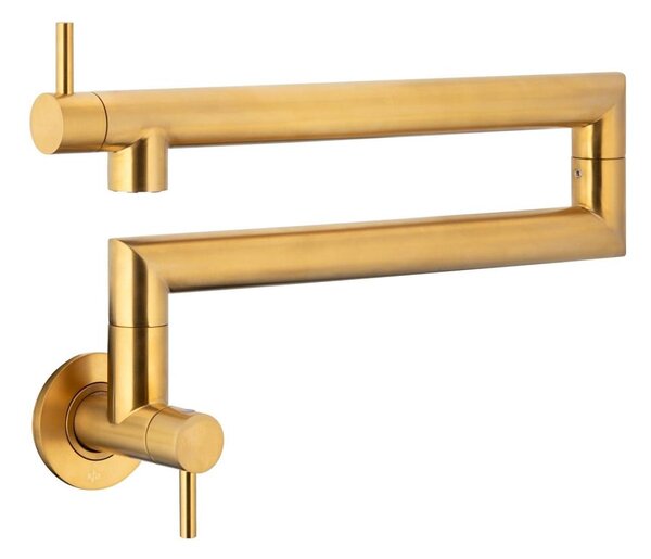 KFA Armatura 6623-030-31 - Kuchyňská baterie s kloubem DUERO POT FILLER zlatá