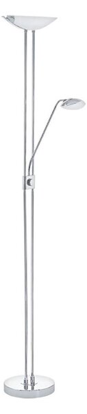 Eglo 93875 - LED stmívatelná lampa BAYA 1 LED/20W + LED/2,5W lesklý chrom