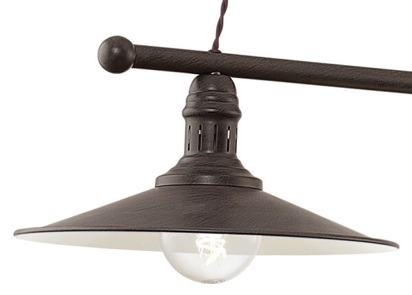 Eglo 49457 - Lustr na lanku STOCKBURY 2xE27/60W/230V