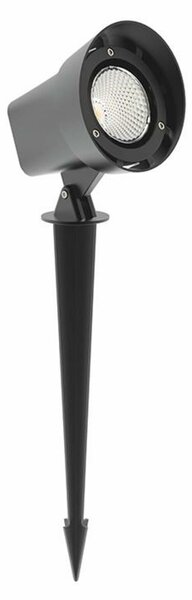 ACA Lighting LED COB bodové svítidlo + zápich 19W 1400LM 40d 230V AC 3.000K tmavě šedá CRI80 IP65 30.000hod LG9202G