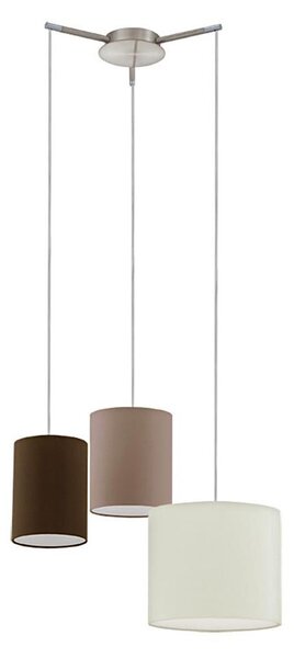 Eglo 92755 - Závěsné svítidlo TOMBOLO 3xE27/60W/230V