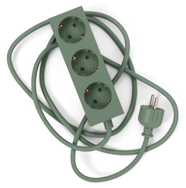 Magnetická napájecí zásuvka Mossy Green 5 m