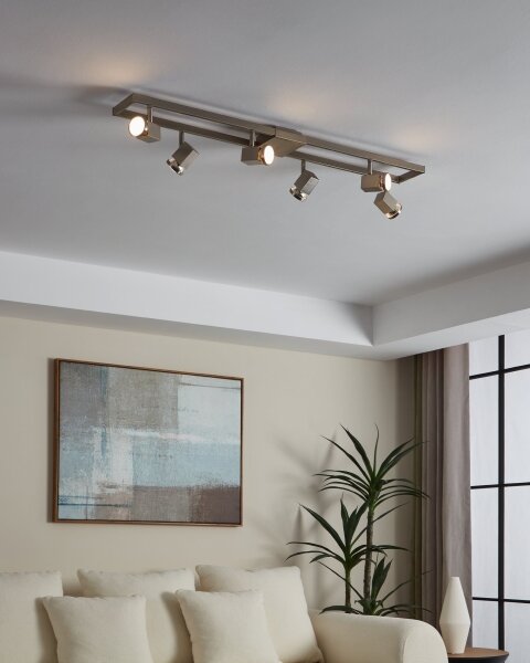 Eglo 93679 - LED bodové svítidlo ZERACO 6xGU10/5W/230V