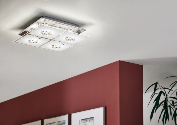 Eglo 93783 - LED stropní svítidlo RONCATO 4xGU10/3W/230V