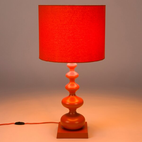 Bold Monkey Kovová stolní lampa When Orange is King 78 cm