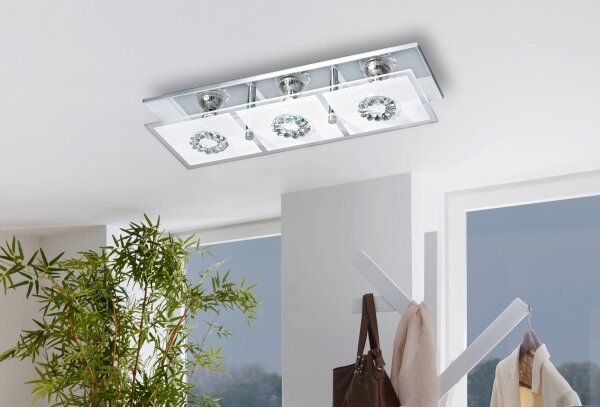 Eglo 93782 - LED stropní svítidlo RONCATO 3xGU10/3W/230V
