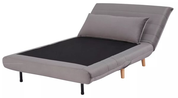 Křeslo Spike Velvet, šedá