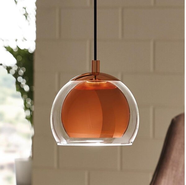 Eglo 94589 - Lustr ROCAMAR 1xE27/60W/230V