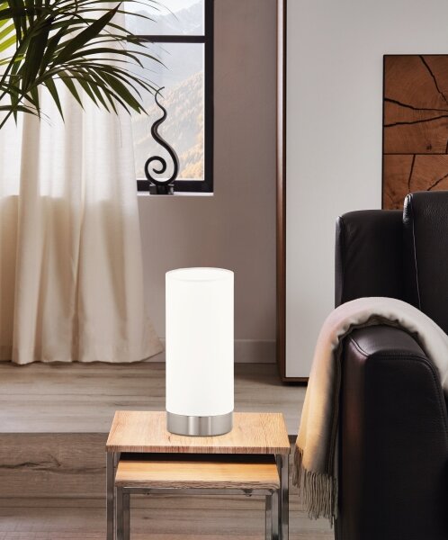 Eglo 95118 - Stmívatelná stolní lampa PASTERI 1xE27/40W/230V