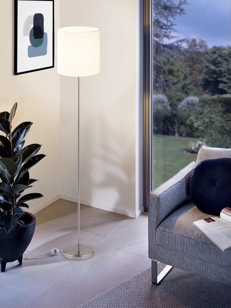 Eglo 95164 - Stojací lampa PASTERI 1xE27/60W/230V