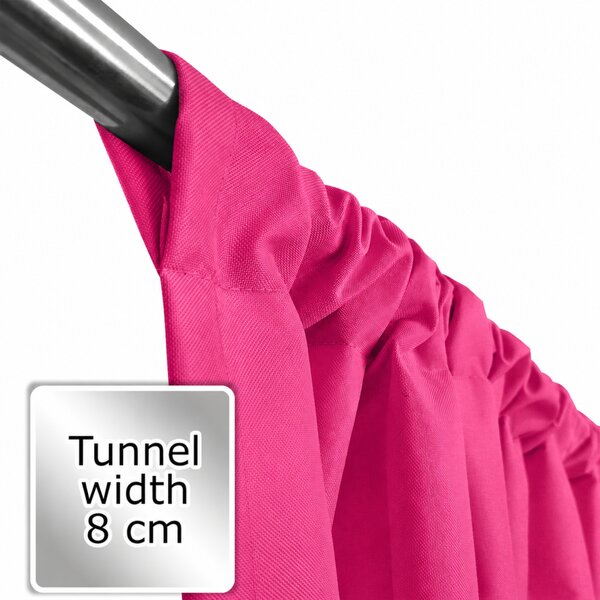 Zahradní závěs do altánku MIG34 fuchsia Barva Fuchsia Rozměry 155x180 cm