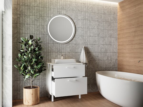 Lavedo Afina Neon White 80 koupelnová skříňka s umyvadlem