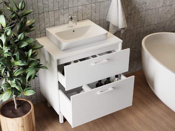 Lavedo Afina Neon White 80 koupelnová skříňka s umyvadlem