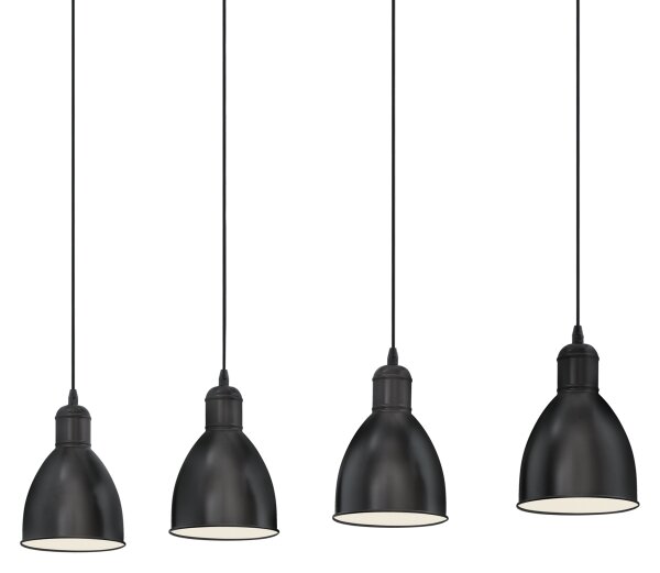 Eglo 49466 - Lustr PRIDDY 4xE27/60W/230V