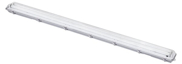 Solight stropní osvětlení prachotěsné, G13, pro 2x 150cm LED trubice, IP65, 160cm WO513-1