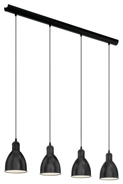 Eglo 49466 - Lustr PRIDDY 4xE27/60W/230V