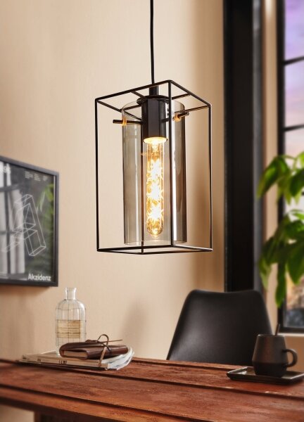 Eglo 49495 - Lustr LONCINO 1xE27/60W/230V