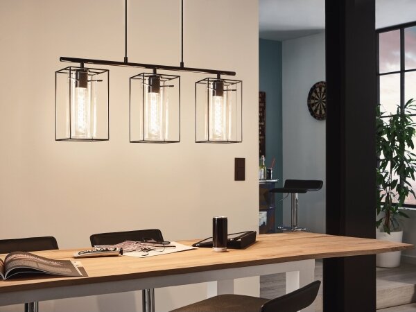 Eglo 49496 - Lustr LONCINO 3xE27/60W/230V