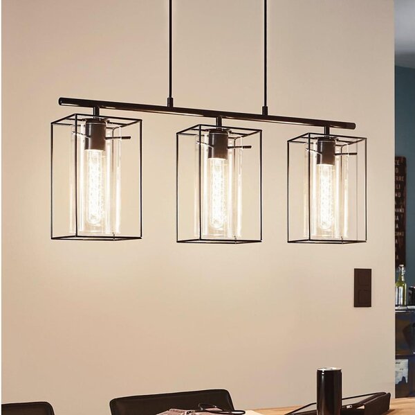 Eglo 49496 - Lustr LONCINO 3xE27/60W/230V