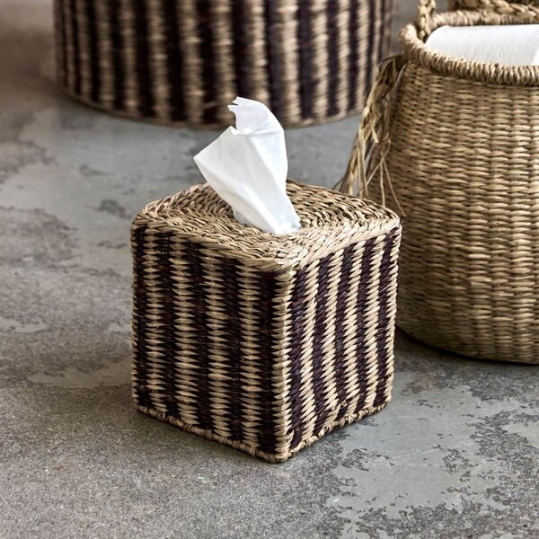 Box na papírové kapesníky Clean Nature Brown