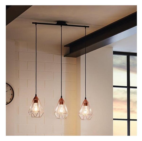Eglo 94195 - Lustr TARBES 3xE27/60W/230V