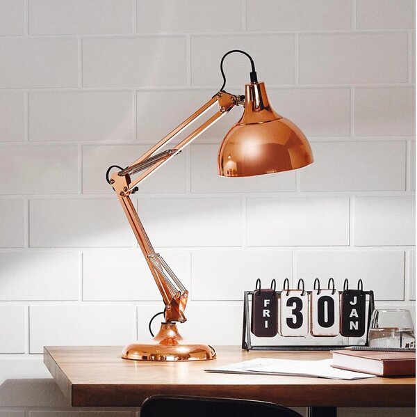 Eglo 94704 - Stolní lampa BORGILLIO 1xE27/40W/230V