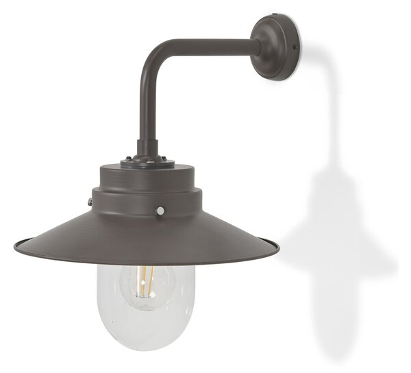 Venkovní nástěnná lampa Semington Coffee Bean