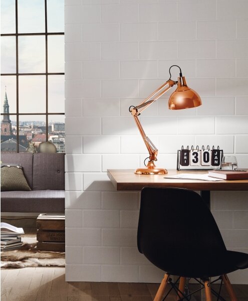 Eglo 94704 - Stolní lampa BORGILLIO 1xE27/40W/230V