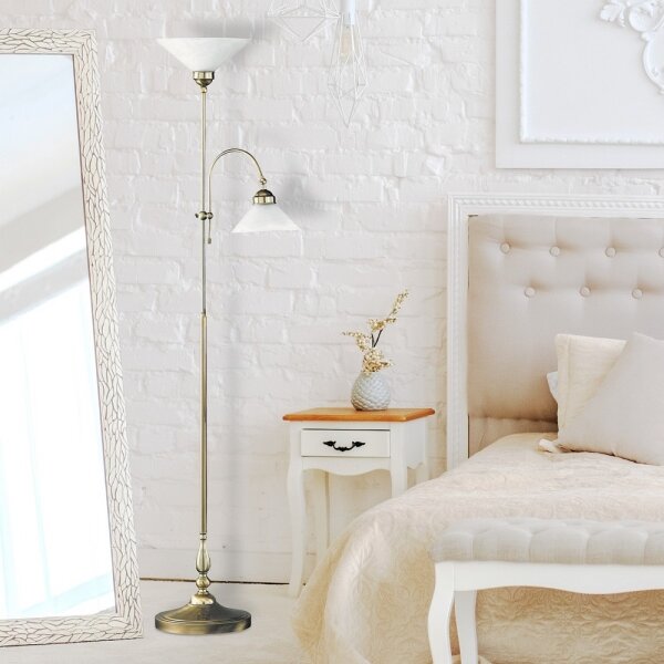 Rabalux 2708 - Stojací lampa MARIAN 2xE27/60W/230V