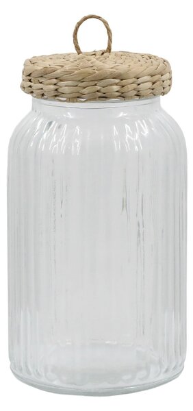 Skleněná dóza Wicker Lid 1,2 l