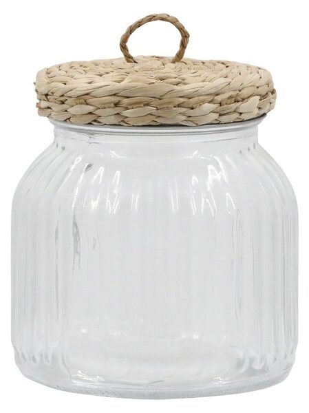 Skleněná dóza Wicker Lid 650 ml